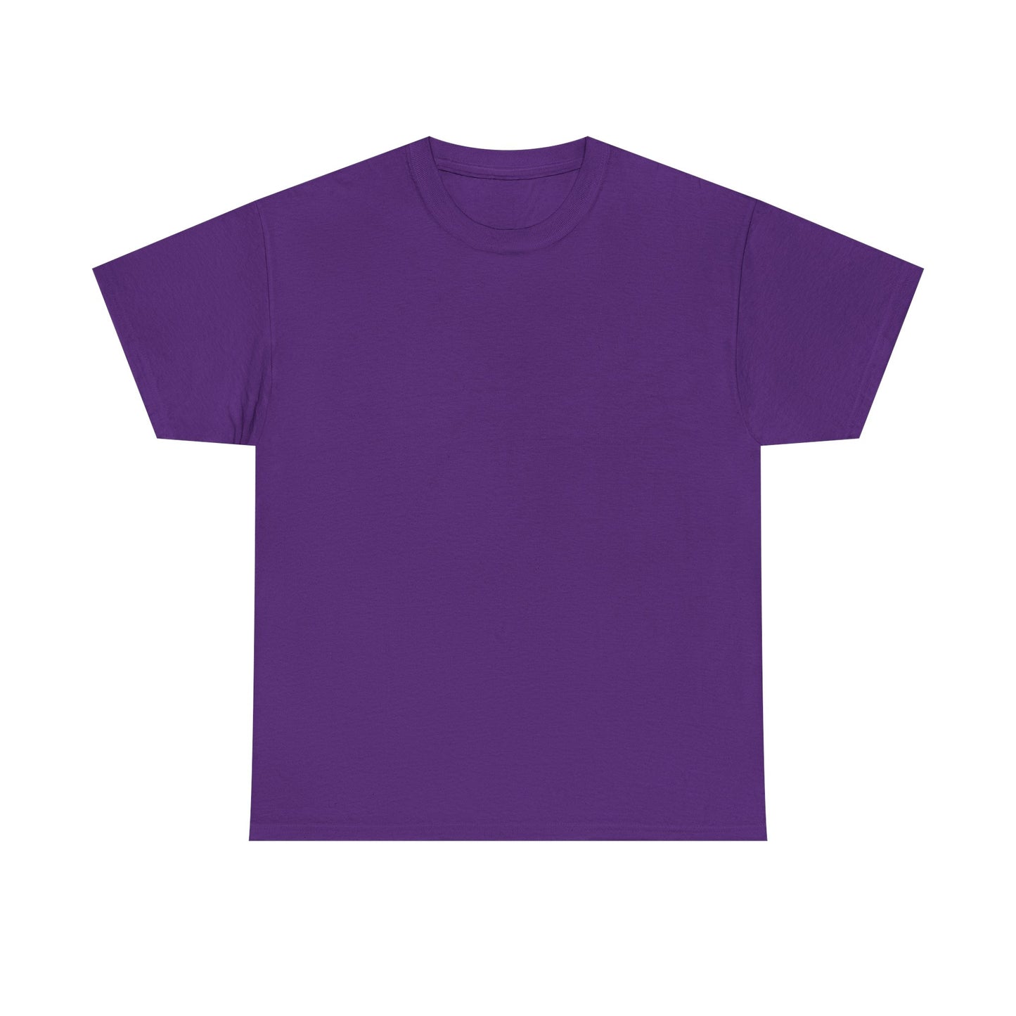 Blue Pondering Face Tee — Cute Minimal Cartoon Graphic T-Shirt