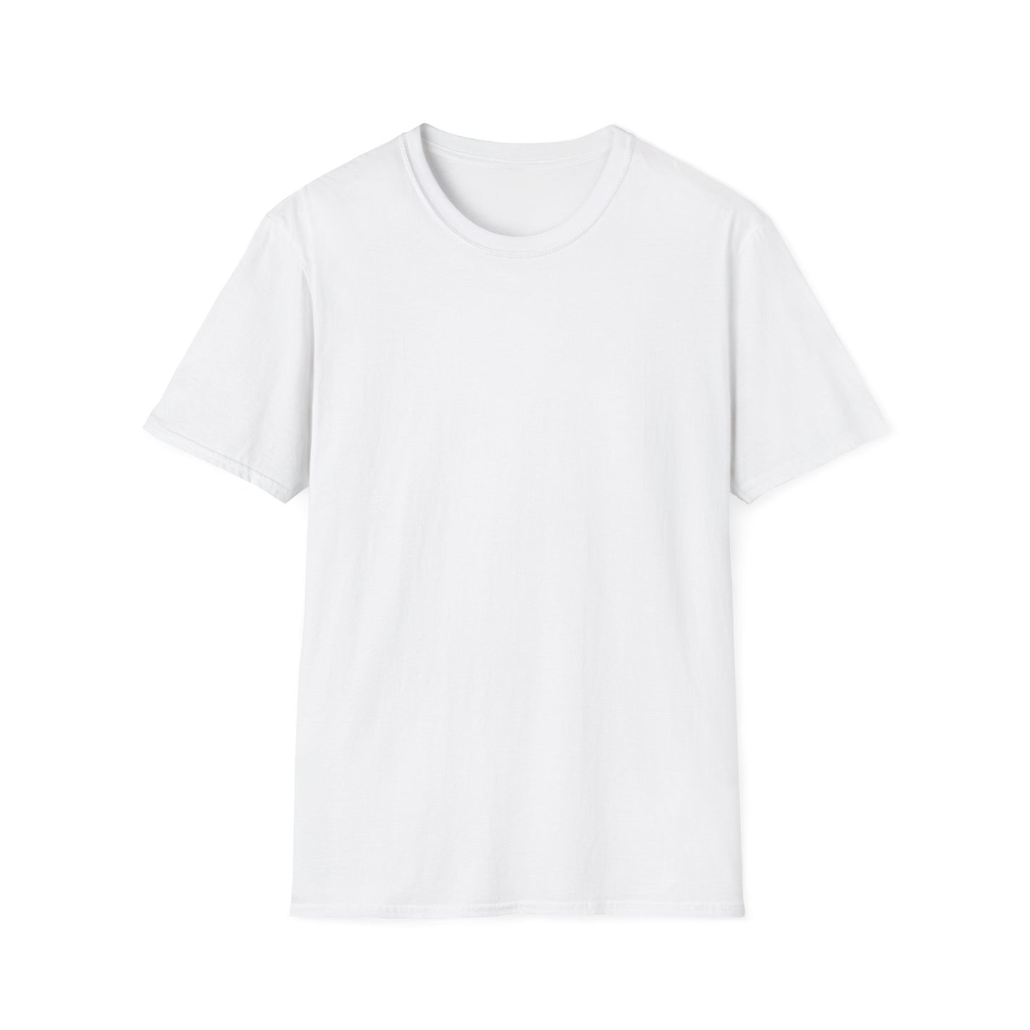 Blue Grumpy Emoji T-Shirt — Funny Moody Face Graphic Tee