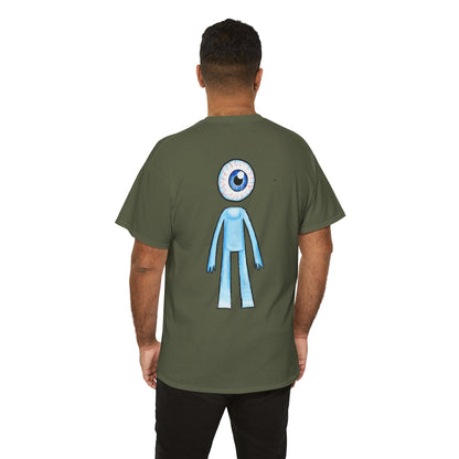 Eyeball Alien Graphic Tee — Cute One-Eyed Character T-Shirt