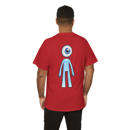 Eyeball Alien Graphic Tee — Cute One-Eyed Character T-Shirt