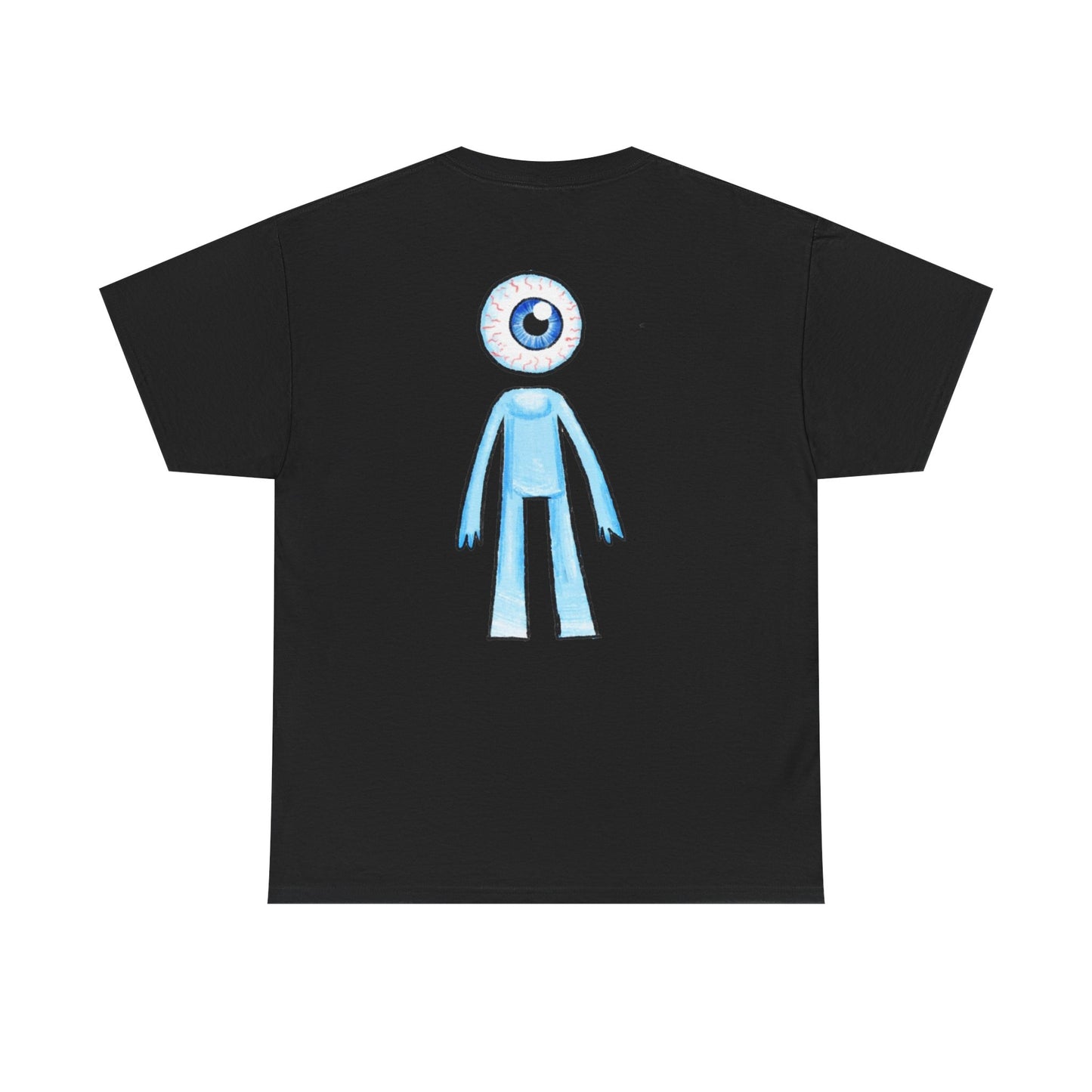 Eyeball Alien Graphic Tee — Cute One-Eyed Character T-Shirt