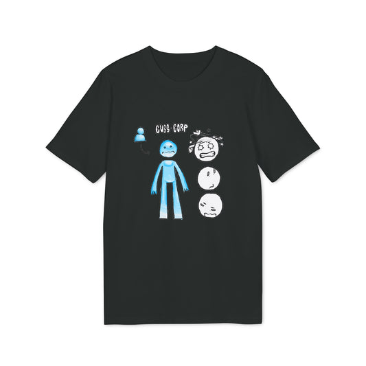Creator 2.0 T-Shirt — Blue Character Emotions Diagram