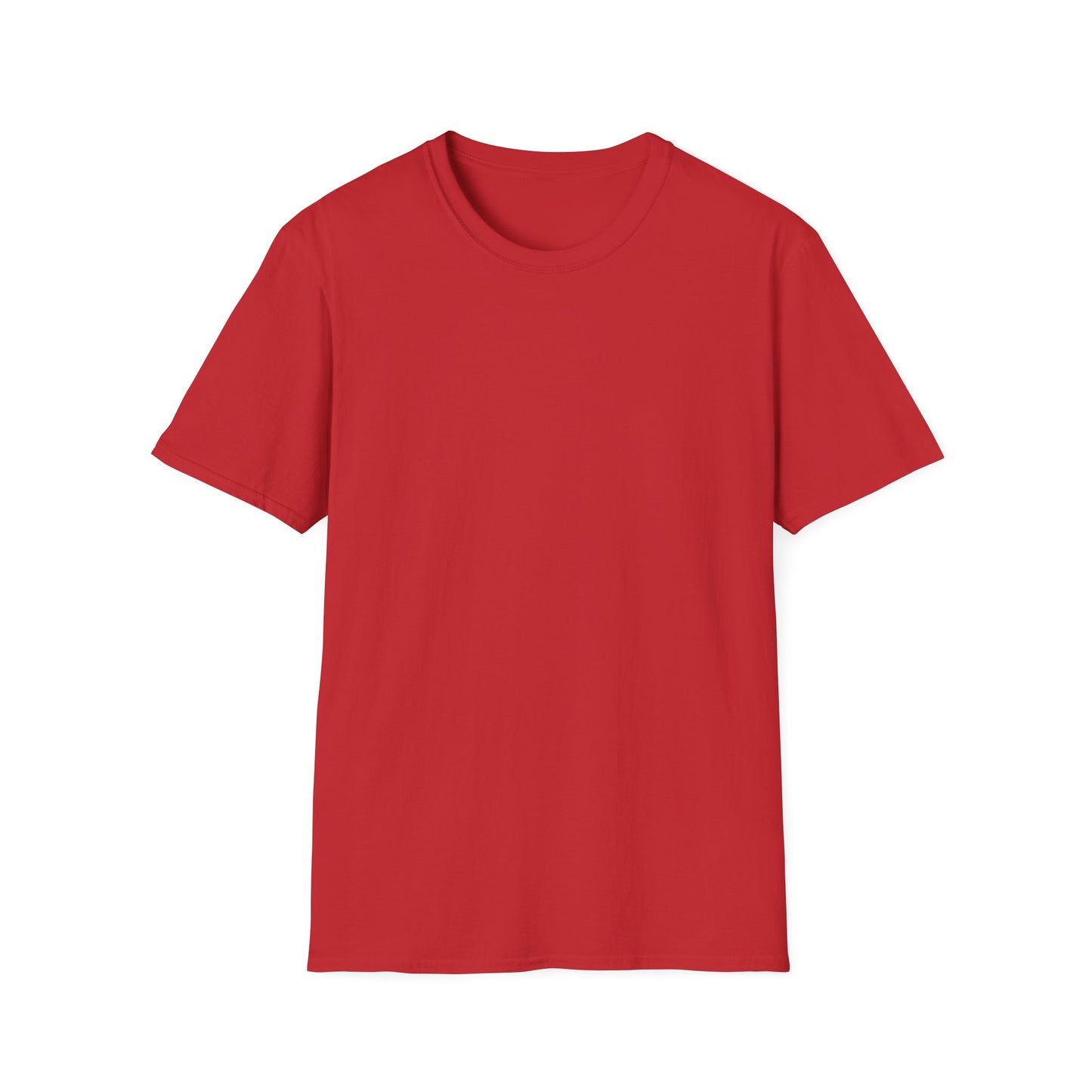 Blue Grumpy Emoji T-Shirt — Funny Moody Face Graphic Tee