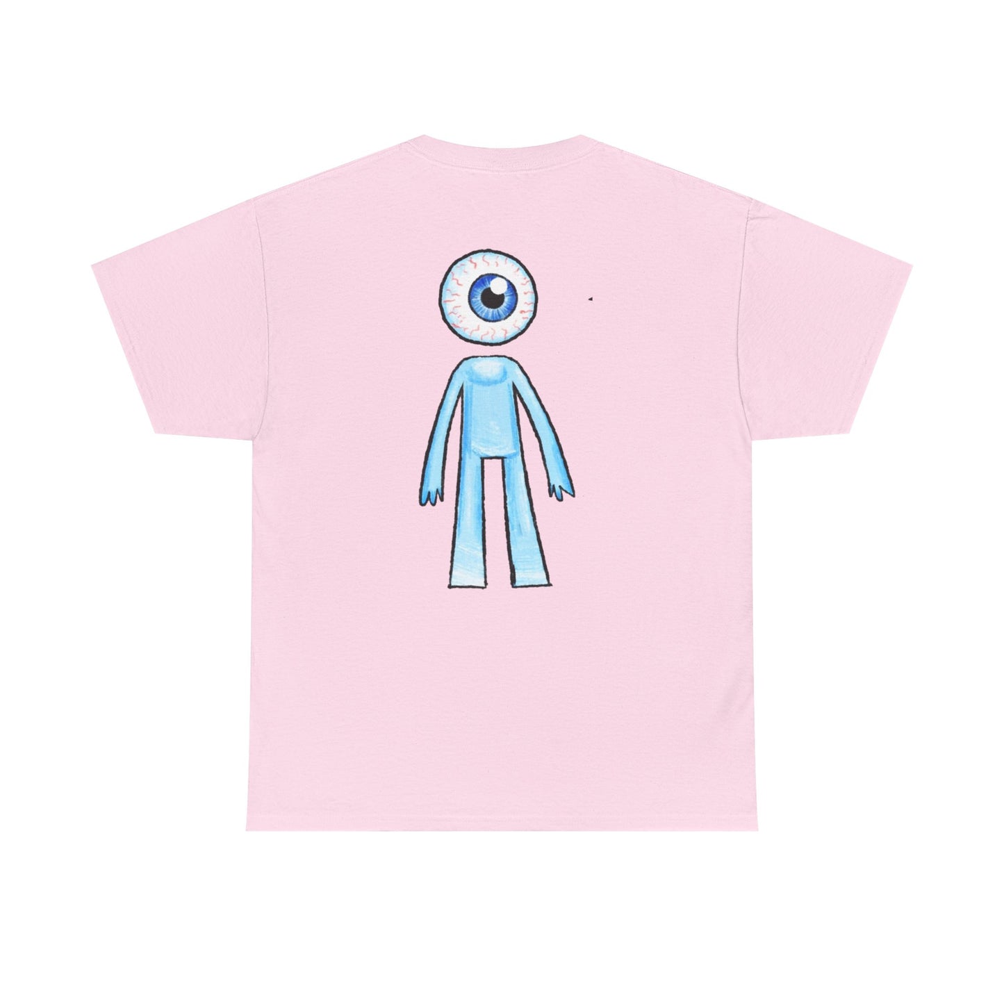 Eyeball Alien Graphic Tee — Cute One-Eyed Character T-Shirt
