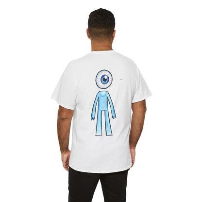 Eyeball Alien Graphic Tee — Cute One-Eyed Character T-Shirt