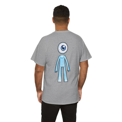 Eyeball Alien Graphic Tee — Cute One-Eyed Character T-Shirt