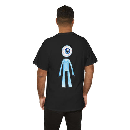 Eyeball Alien Graphic Tee — Cute One-Eyed Character T-Shirt