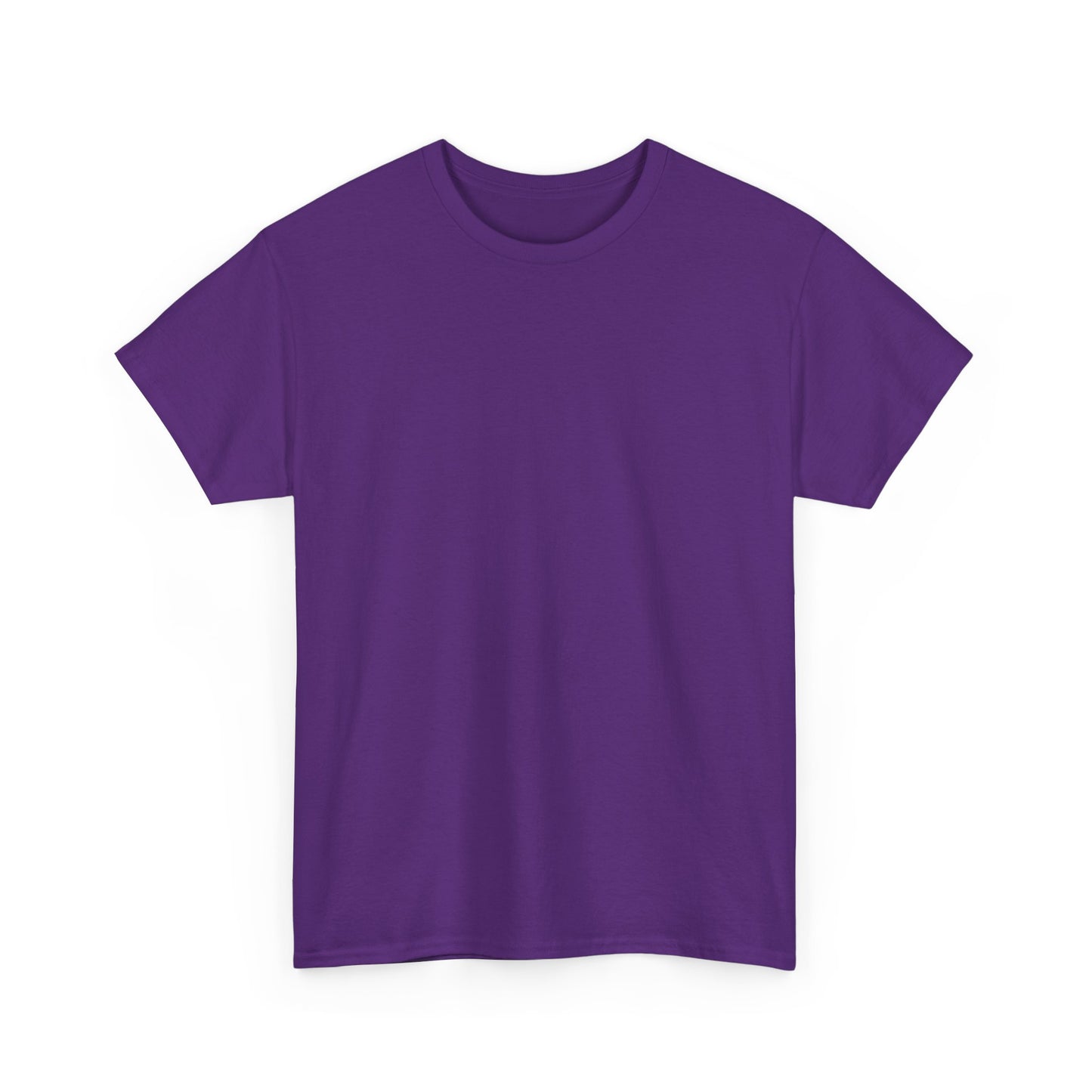 Blue Pondering Face Tee — Cute Minimal Cartoon Graphic T-Shirt