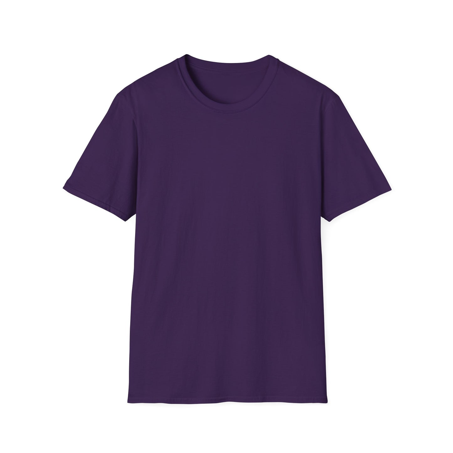 Blue Grumpy Emoji T-Shirt — Funny Moody Face Graphic Tee