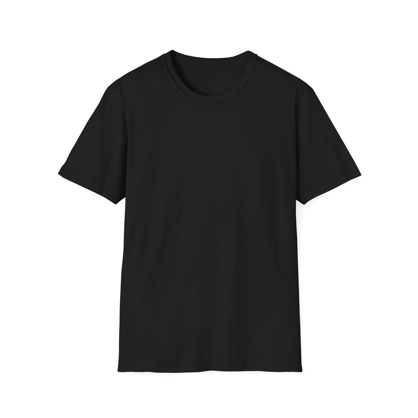 Blue Grumpy Emoji T-Shirt — Funny Moody Face Graphic Tee
