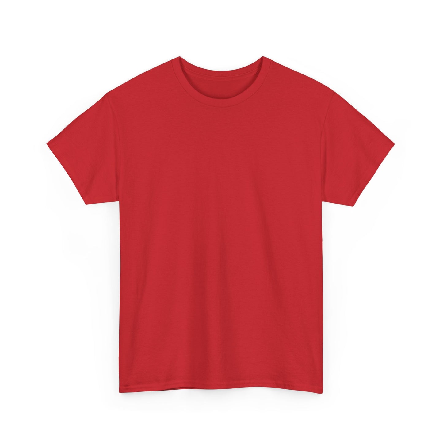 Blue Pondering Face Tee — Cute Minimal Cartoon Graphic T-Shirt