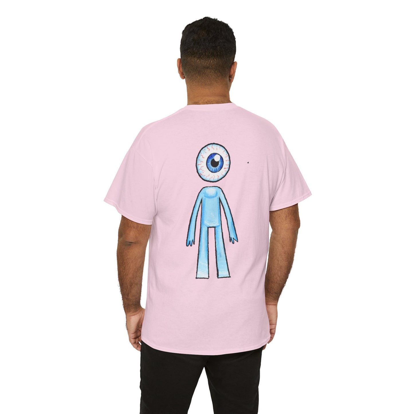 Eyeball Alien Graphic Tee — Cute One-Eyed Character T-Shirt