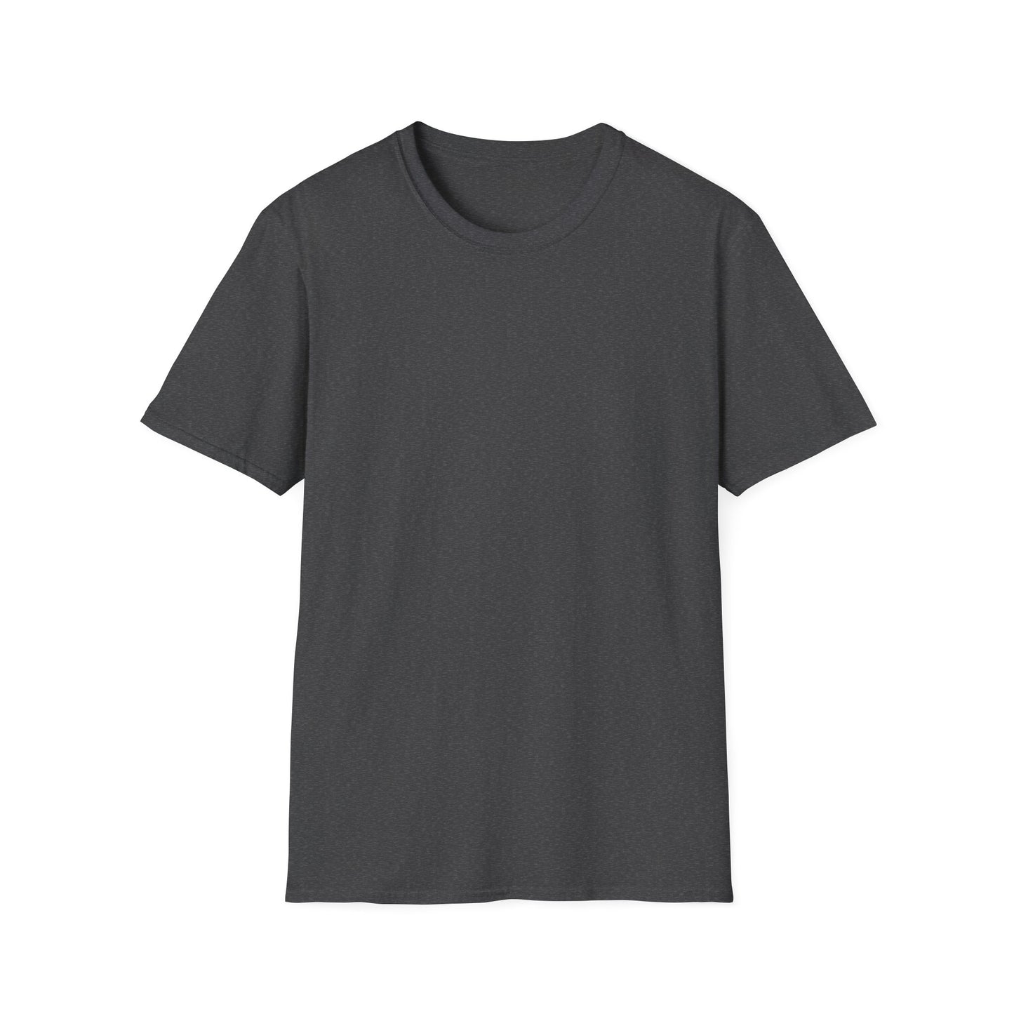 Blue Grumpy Emoji T-Shirt — Funny Moody Face Graphic Tee