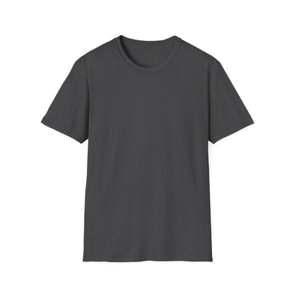 Blue Grumpy Emoji T-Shirt — Funny Moody Face Graphic Tee
